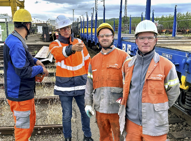 formation d'équipe animé par Laurent Sion, LS Ferroviaire