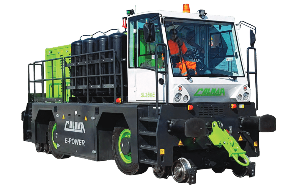 locotracteur colmar vert