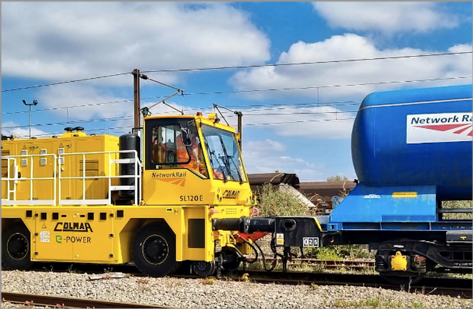 Locotracteur Colmar en action