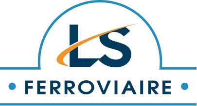Logo LS Ferroviaire affiché dans l'en-tête du site web de la société